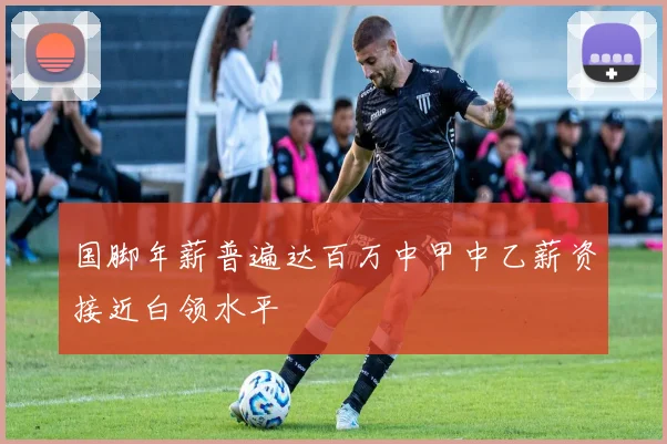 国脚年薪普遍达百万中甲中乙薪资接近白领水平